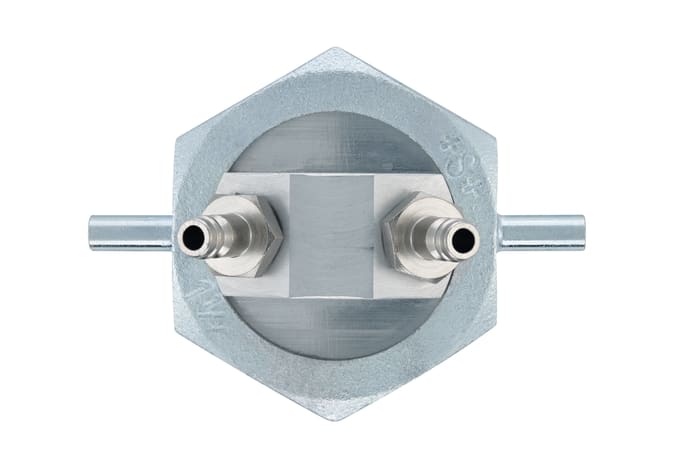 Single-pipe counter cap