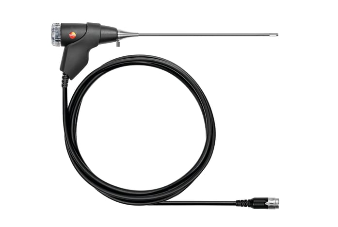 Flue gas probe compact