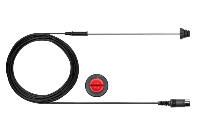 Combustion air temperature probe