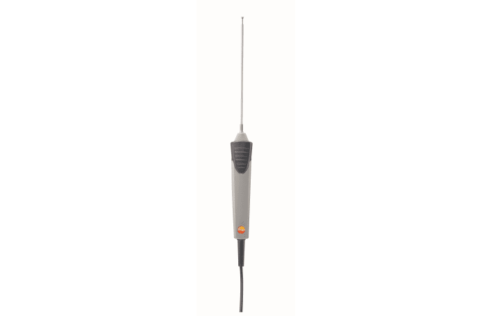 Efficient, waterproof surface probe with small measurement head
