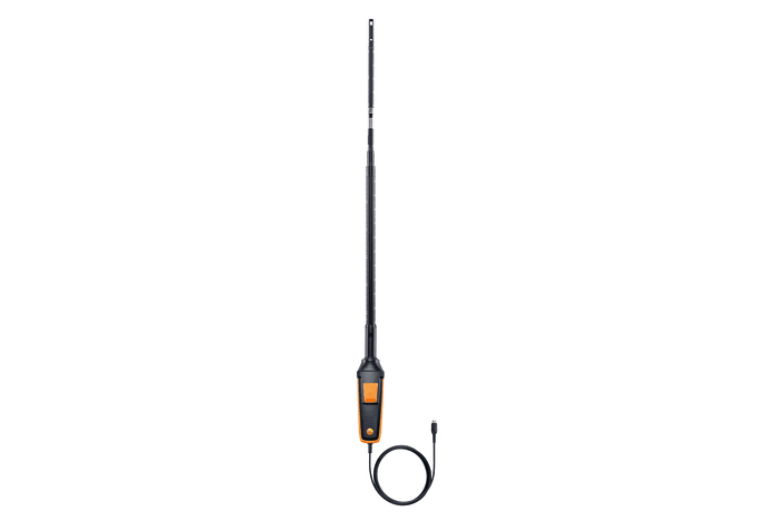 Hot wire probe (digital) including temperature and humidity sensor, wired