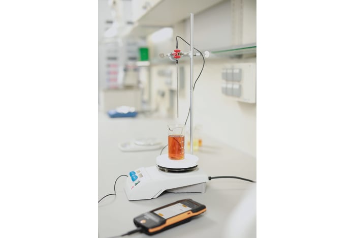 Application glass-coated laboratory probe (digital)