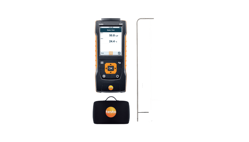 testo&nbsp;440 Delta P Air Flow ComboKit 2 with Bluetooth&reg;