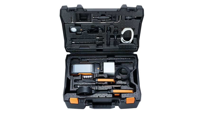 Transport case for IAQ and comfort level measurements