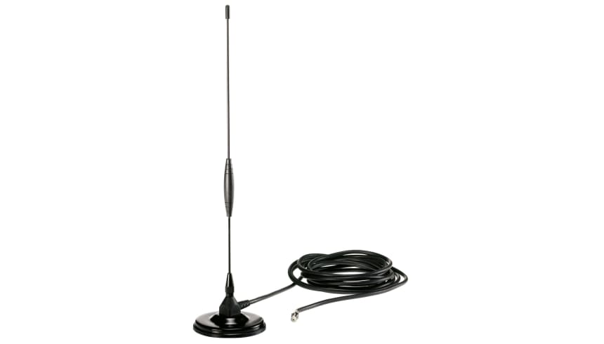 Magnetic foot aerial