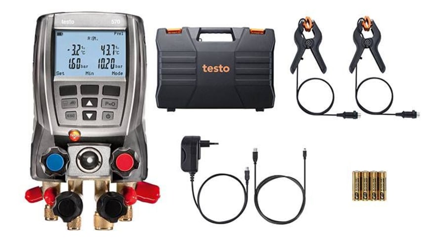 testo&nbsp;570-2 kit delivery