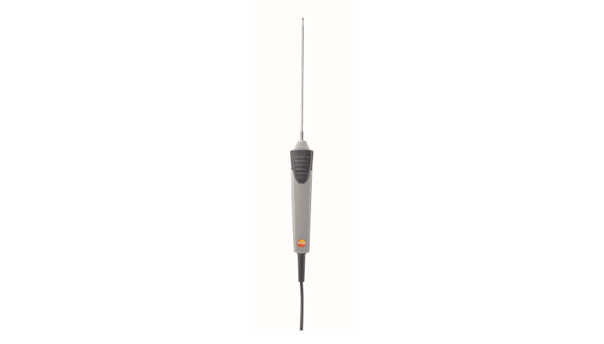 Efficient, waterproof surface probe with small measurement head