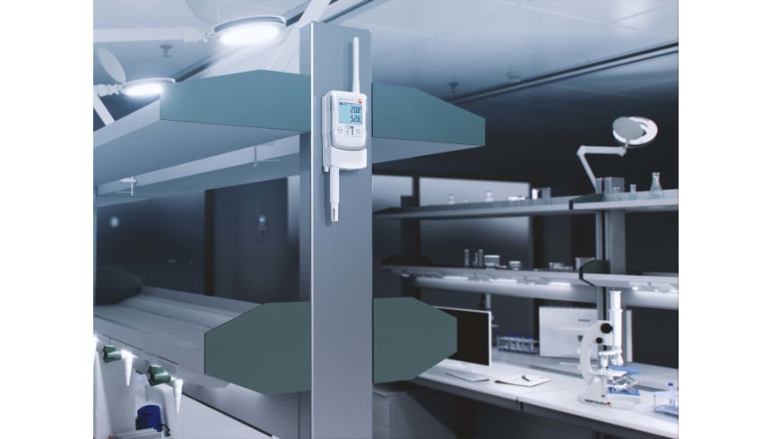 application testo Saveris laboratory