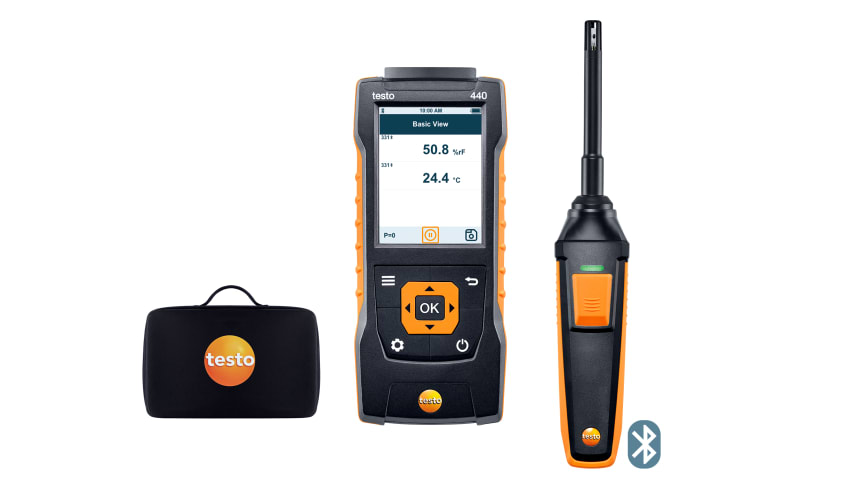 testo 440 Humidity Kit with Bluetooth®
