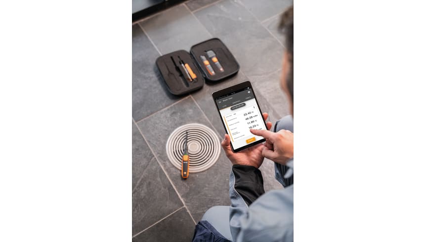 application testo Smart Probes VAC Kit