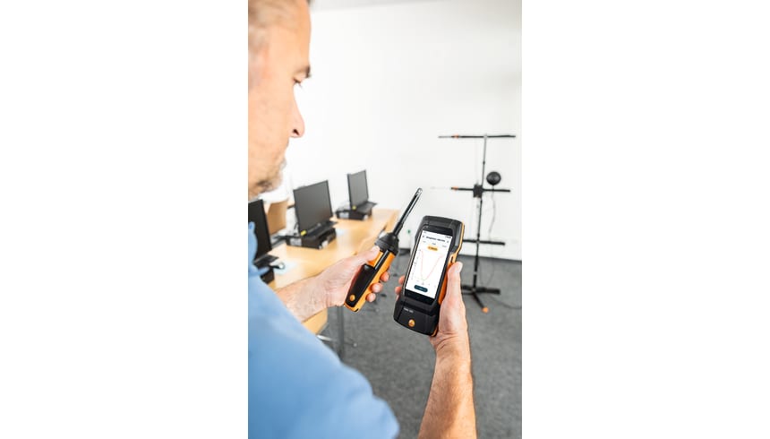 testo 400 IAQ and comfort kit with tripod