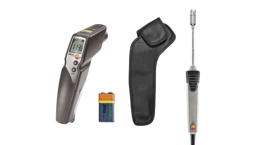 Set testo 830-T4 - Infrared thermometer