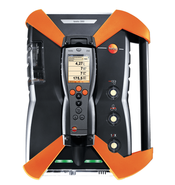 testo 350 蓝色版 >烟气分析 无惧干扰